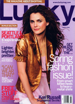 Lucky Magazine shops at Decades Vintage Company in Portland, Oregon
