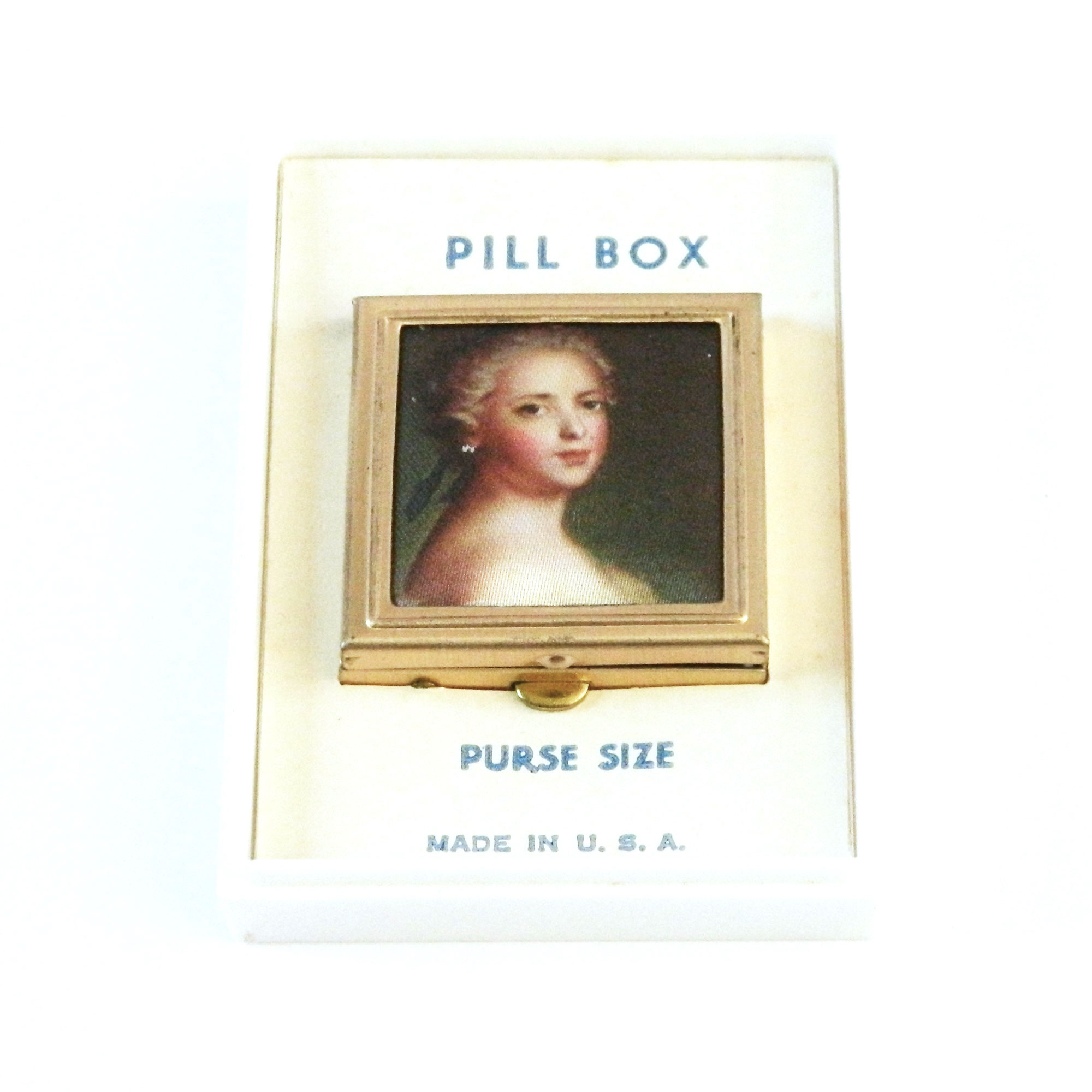Vintage pill box