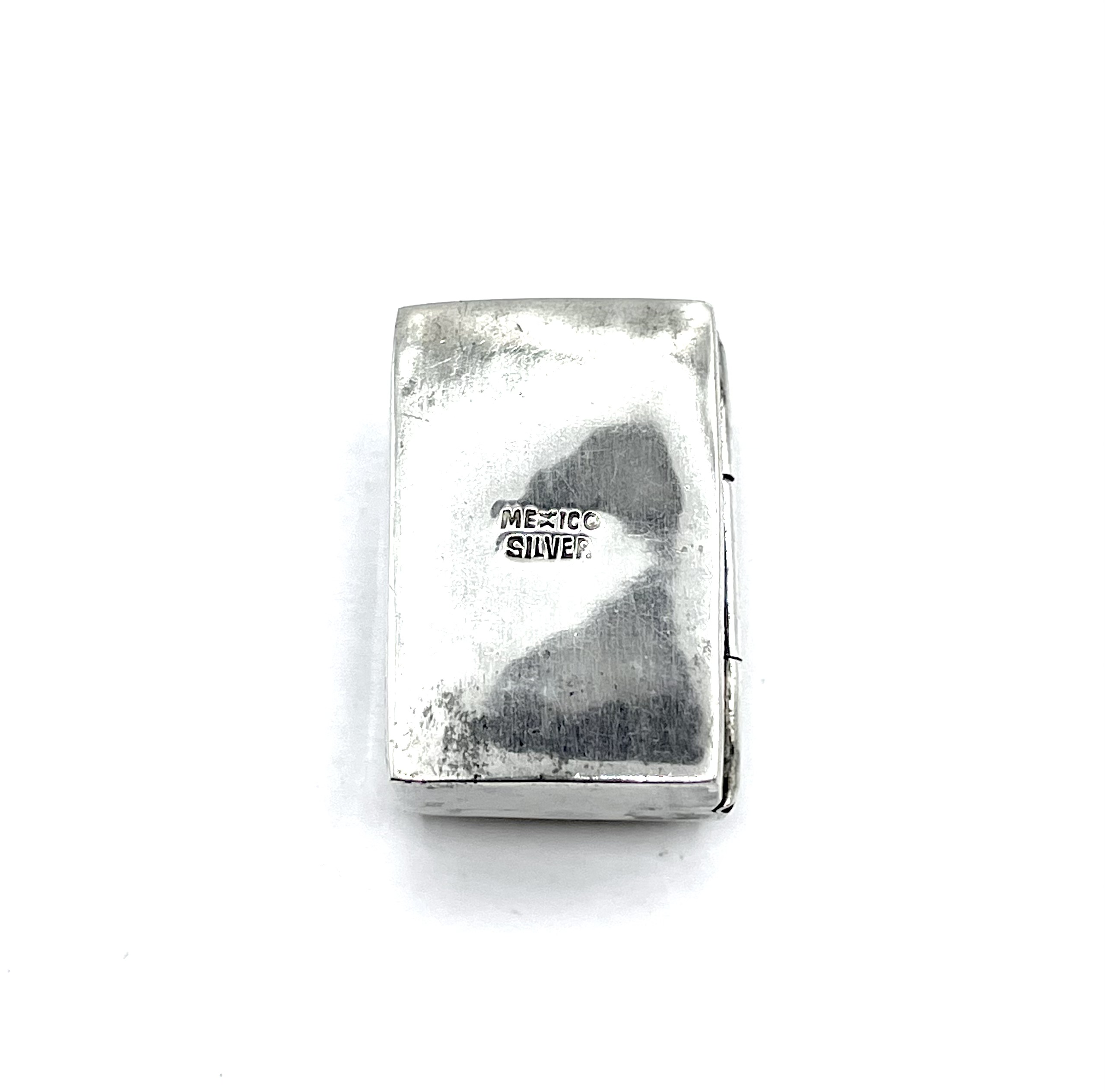 Sterling silver pill box