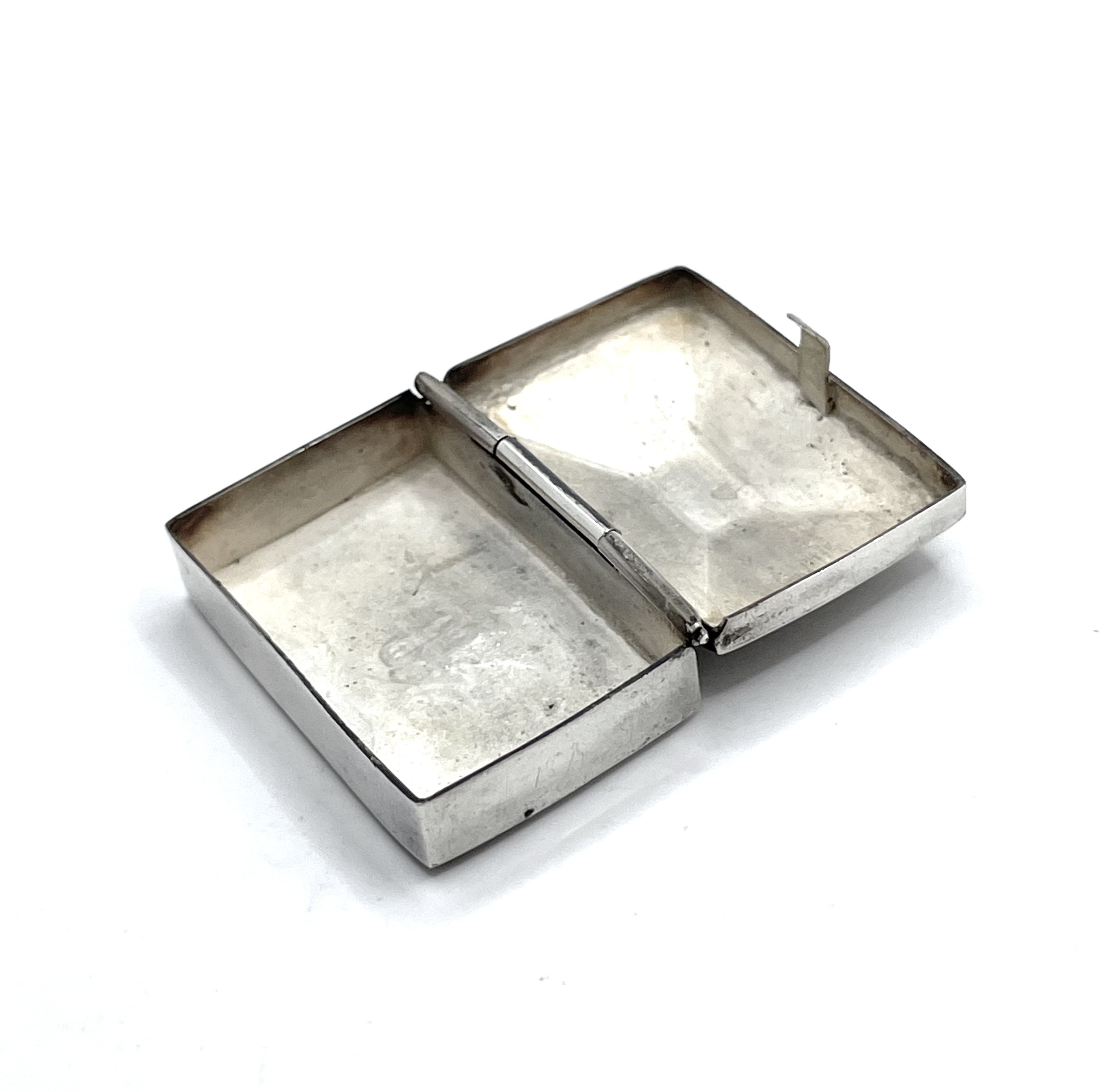 Sterling silver pill box