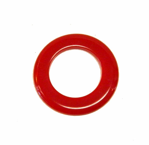 cherry red bakelite slide belt buckle