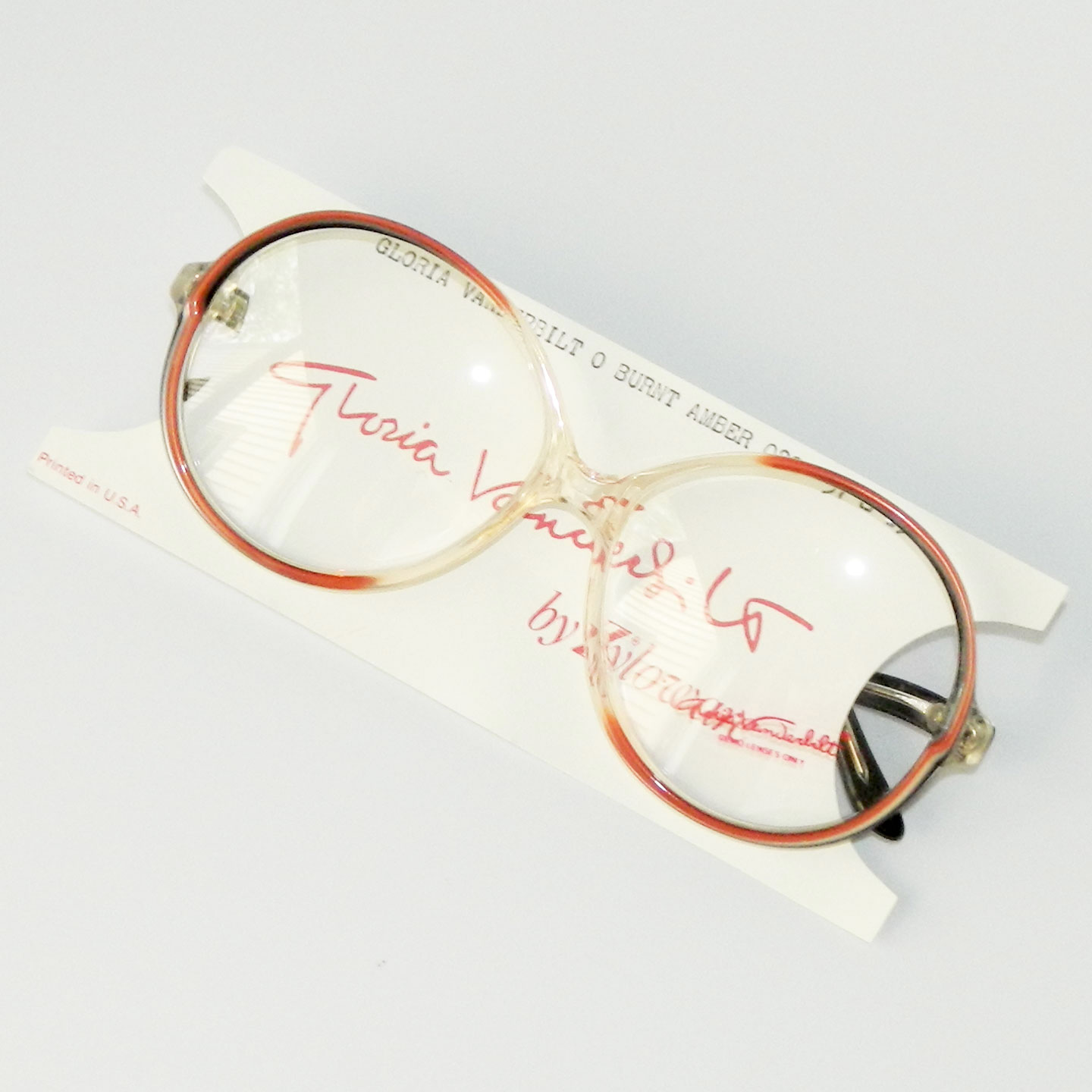 1980's Gloria Vanderbilt eyeglass frames