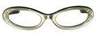 1960s Mod eyeglass frames