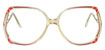 1980s Gloria Vanderbilt eyeglass frames