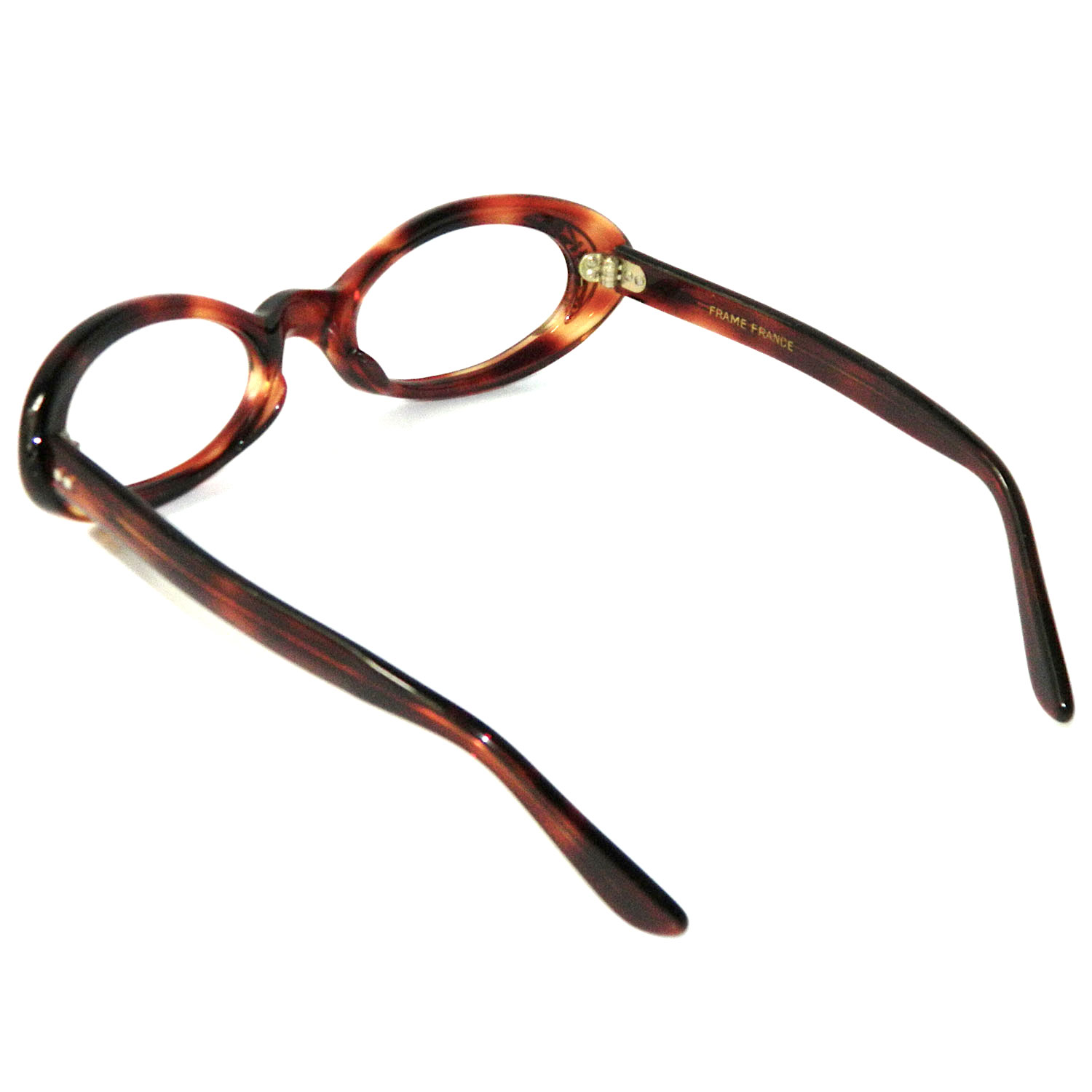 1960s rhinestone cat eye eyeglass frames