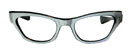 silver eyeglass frames