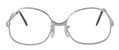 1980s silver eyeglasses