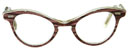 1950's cat eye eyeglass frame