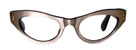 1950's cat eye eyeglasses