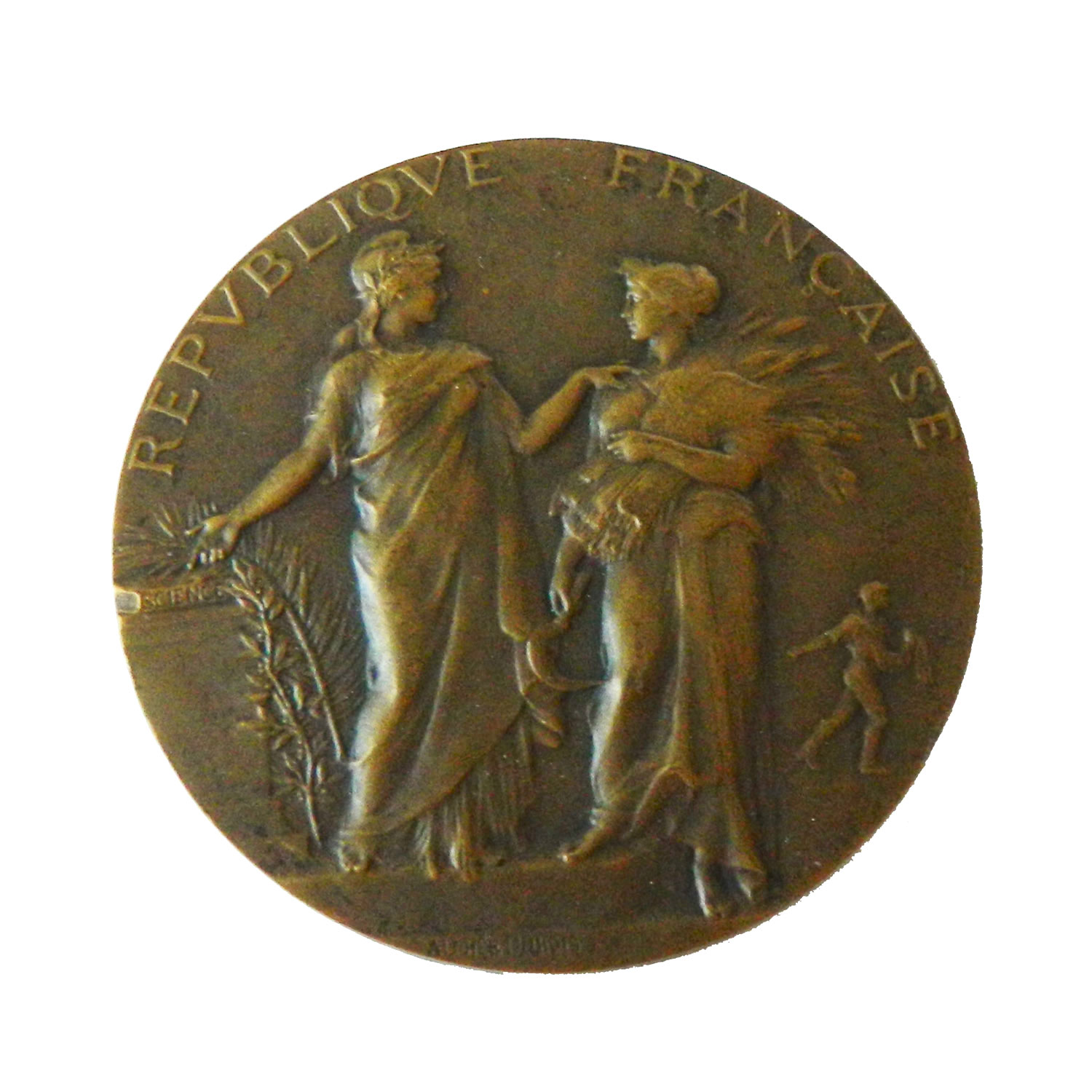 Antique wine growers medal