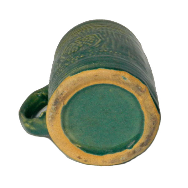 1920s McCoy yellow ware mug