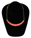 Park Lane faux coral necklace
