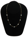 Vintage faux pearl necklace
