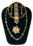 Goldette necklace set