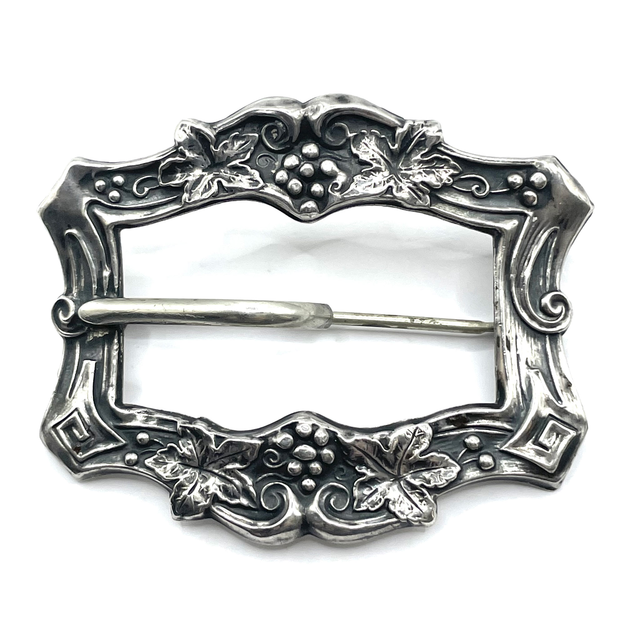 antique silver brooch