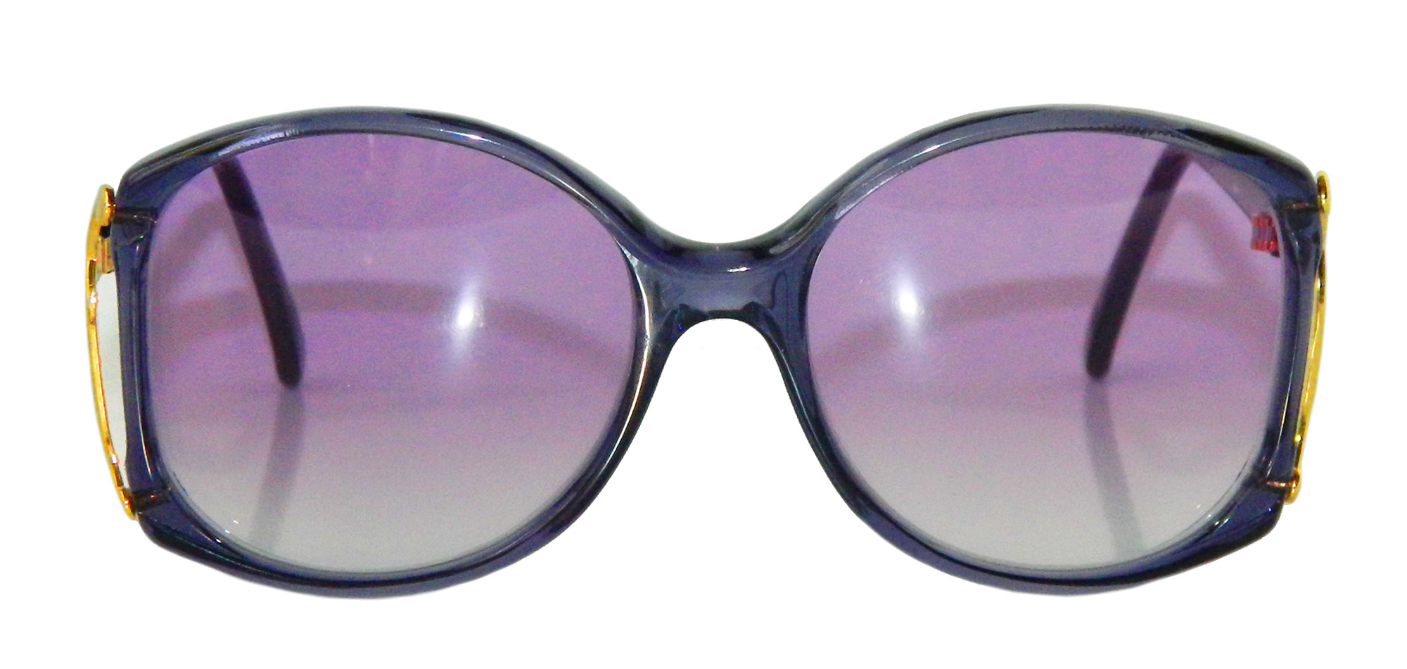 1980s purple sunglasses