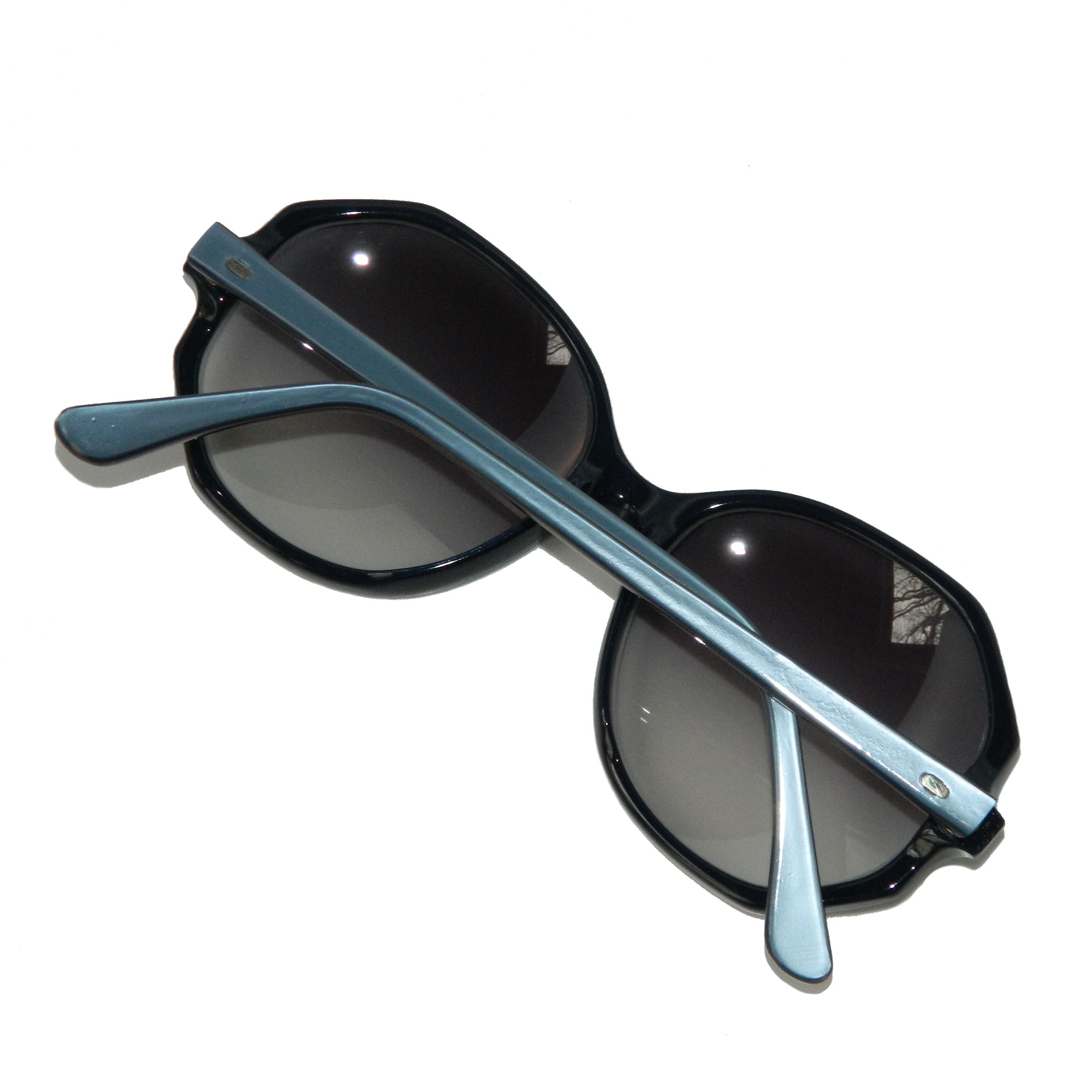 1980s blue sunglasses