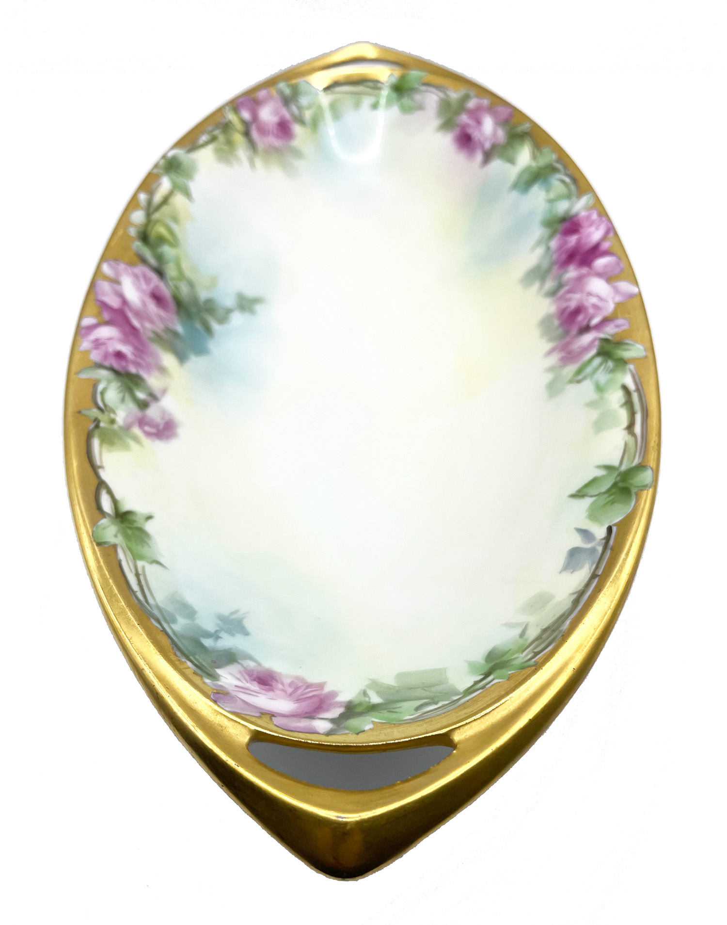 Hand painted Rosenthal porcelain tray