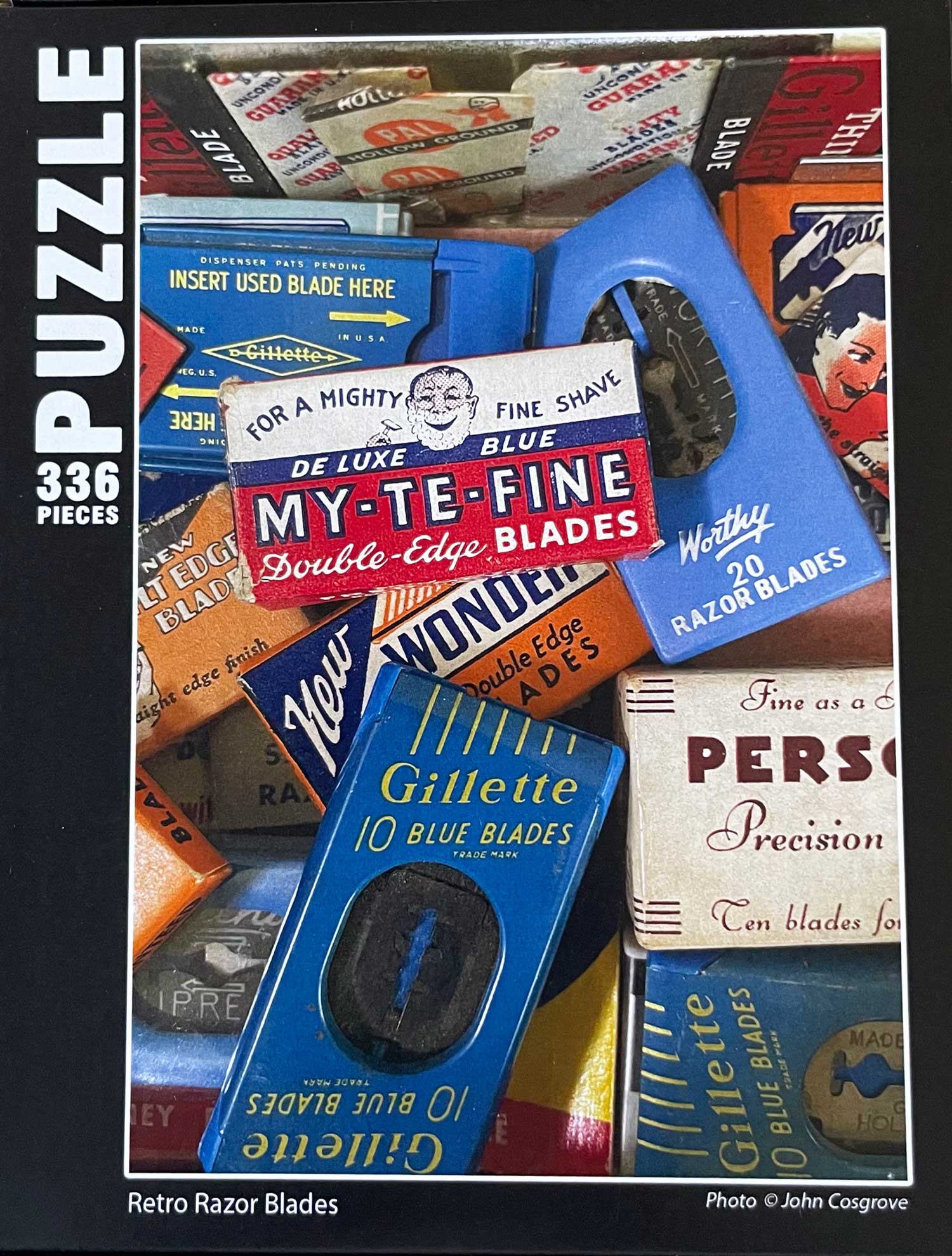Vintage Razors Jigsaw Puzzle