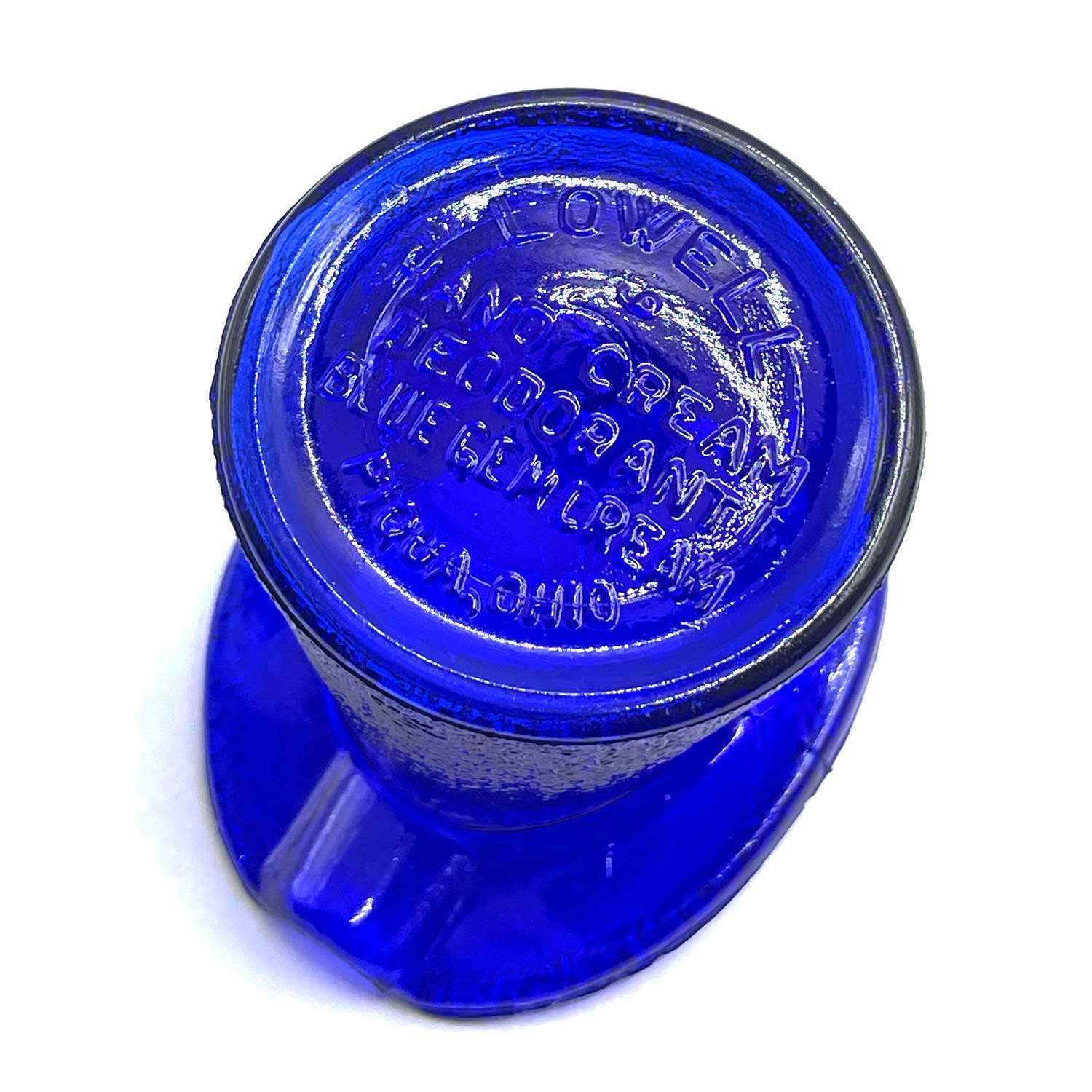 Lowell hand cream top hat ash tray