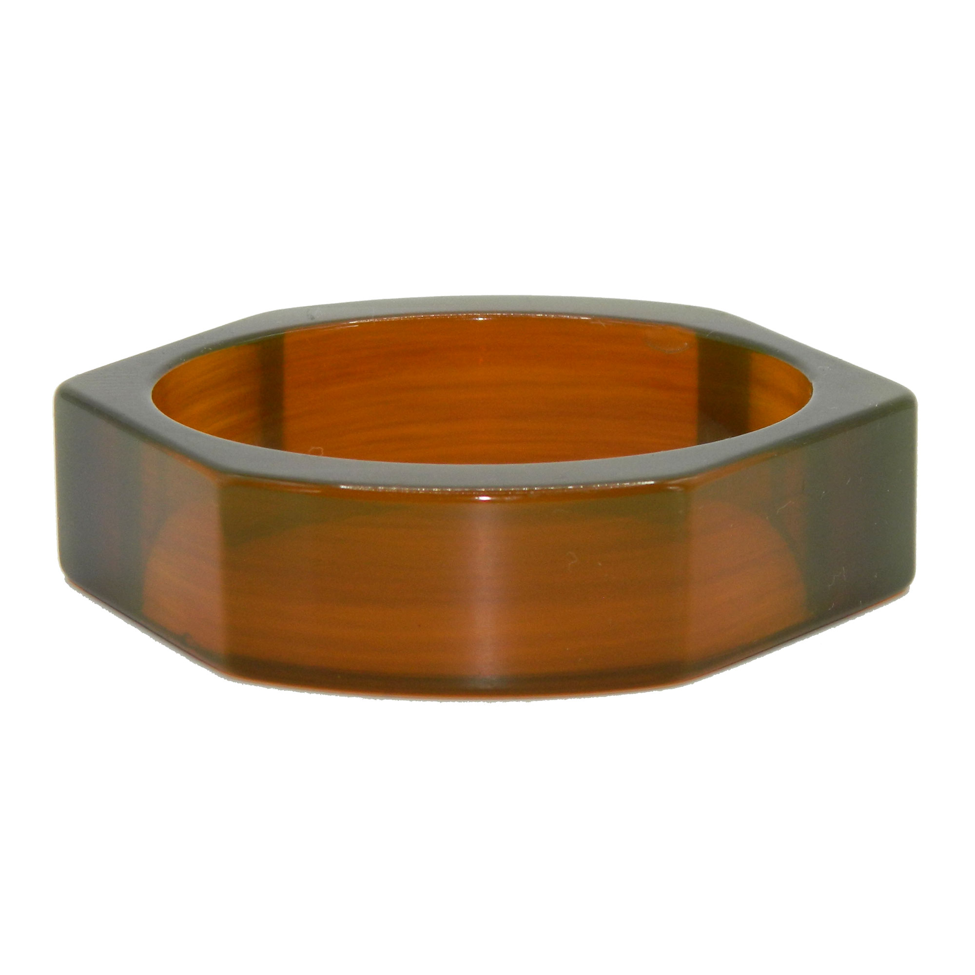 Prystal bakelite bangle