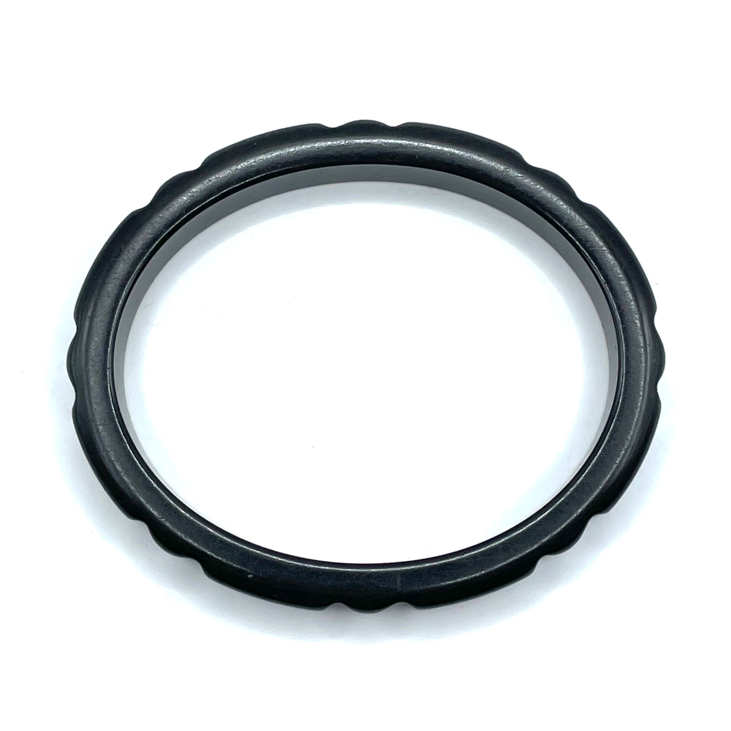 Oval bakelite bangle bracelet
