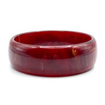 Cinnamon bakelite bangle