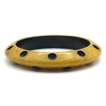 polka dot bakelite bangle