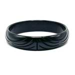 carved bakelite bangle bracelet