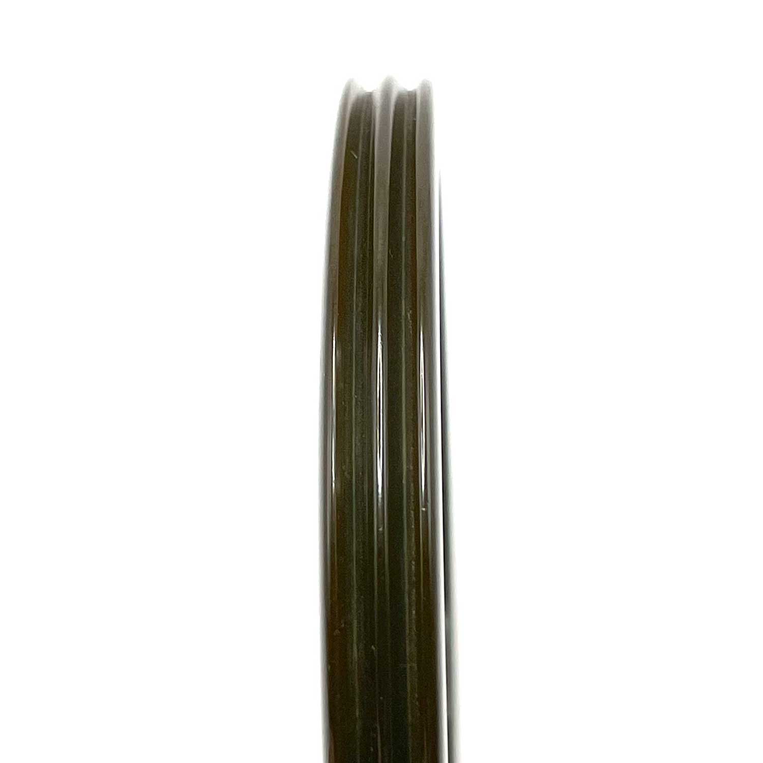 Olive green bakelite bangle
