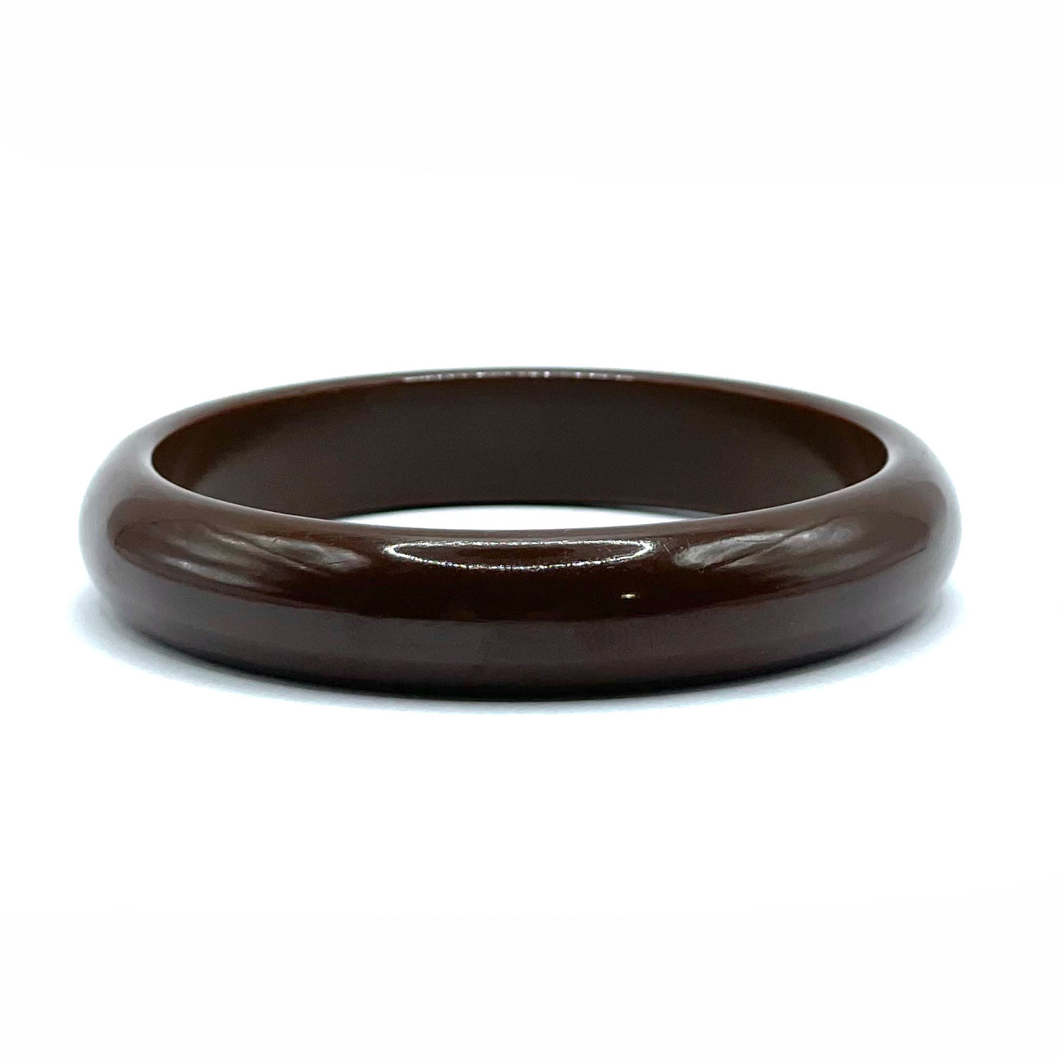 brown bakelite bangle