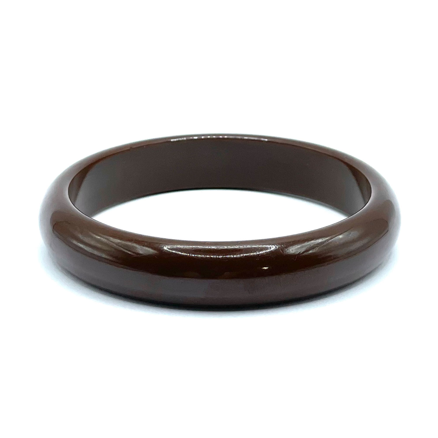 brown bakelite bangle