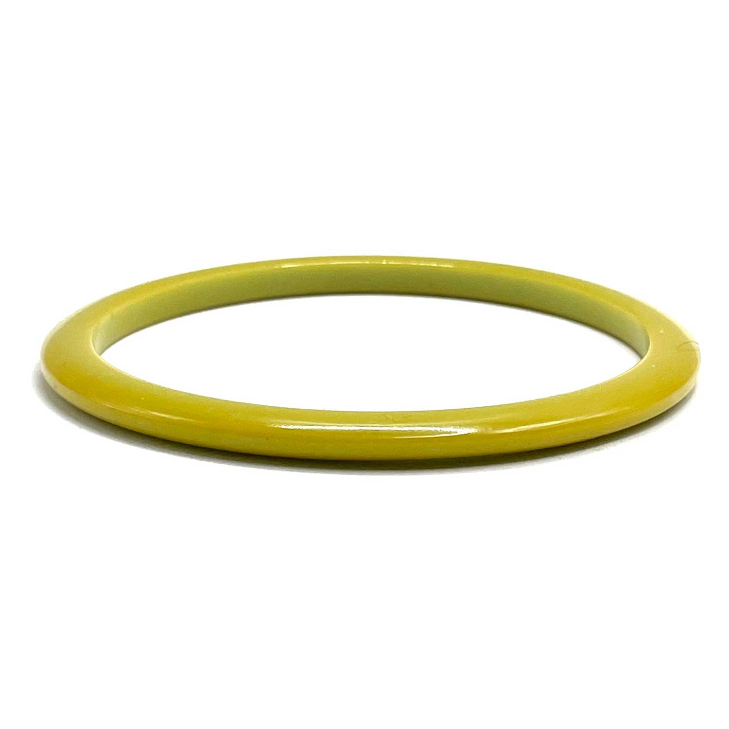 Green bakelite bangle