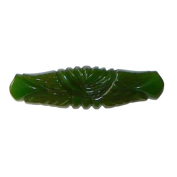 1930's carved bakelite brooch