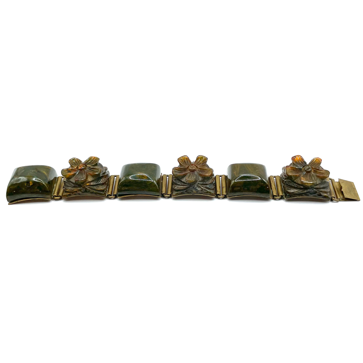 Bakelite link bracelet