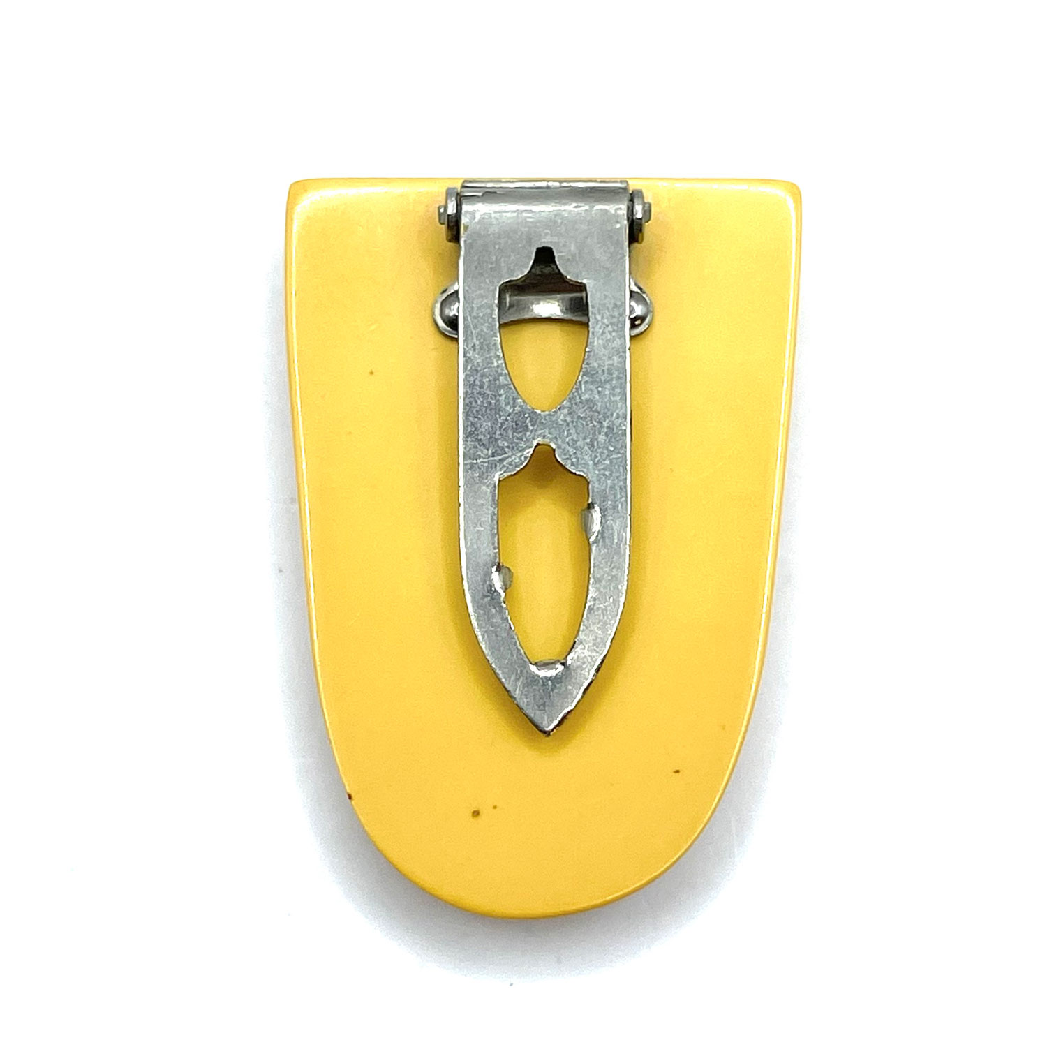 bakelite dress clip