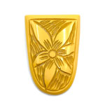 Bakelite dress clip brooch