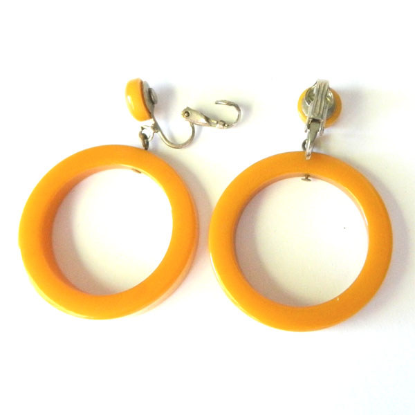 bakelite earrings