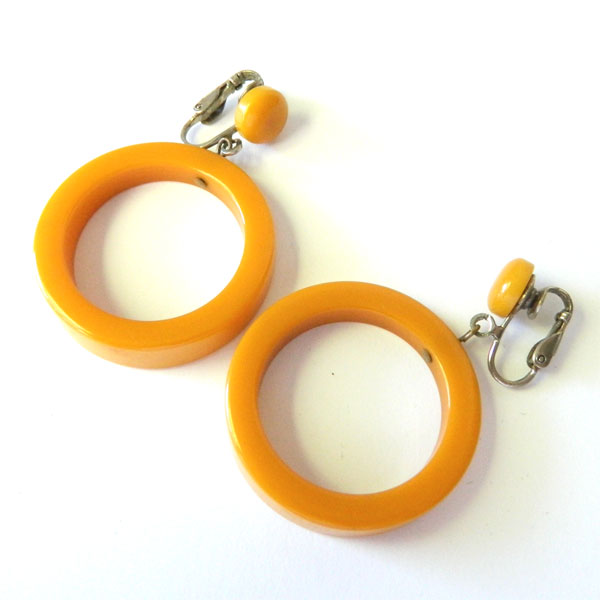 bakelite earrings