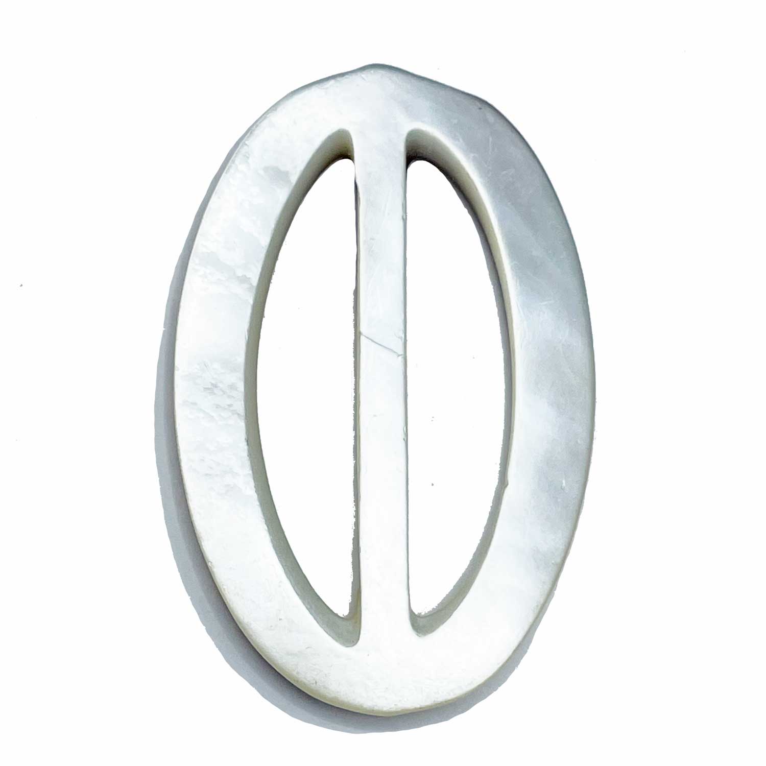 1930s mother of pearl belt buckle