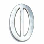 Mother of pearl slide buckle
