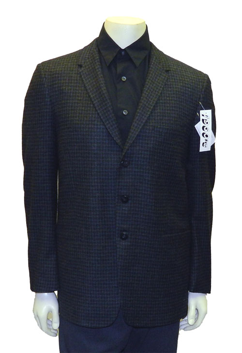 Vintage 1960's houndstooth check blazer