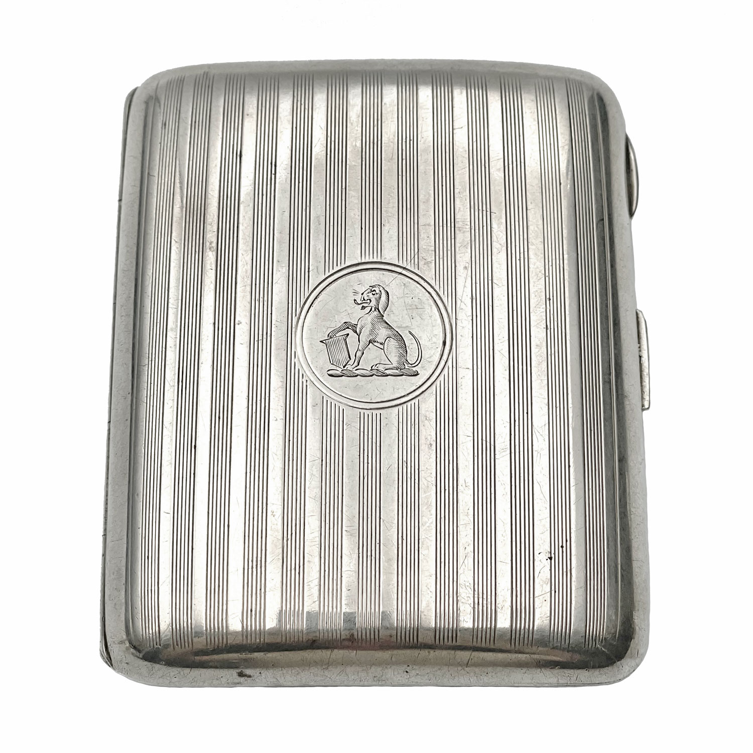 Vintage Sterling Silver Cigarette Case