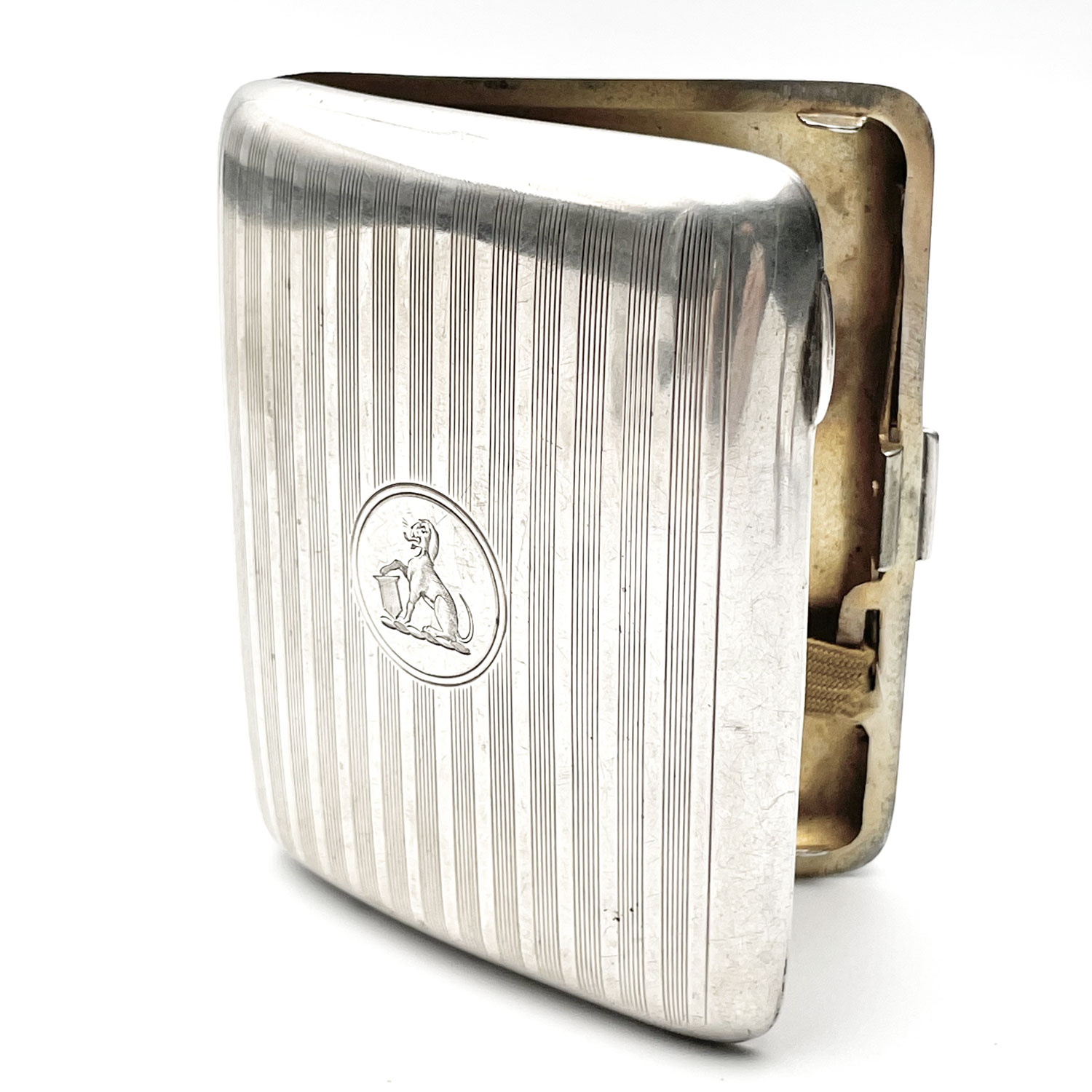 Vintage Sterling Silver Cigarette Case