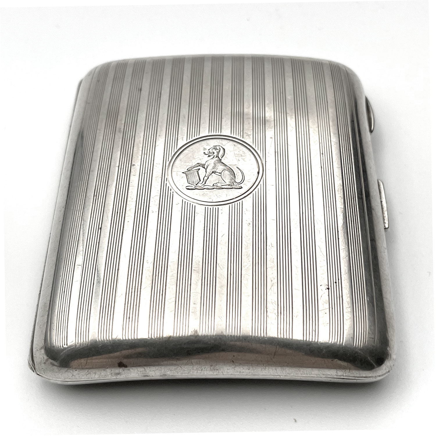 Vintage Sterling Silver Cigarette Case
