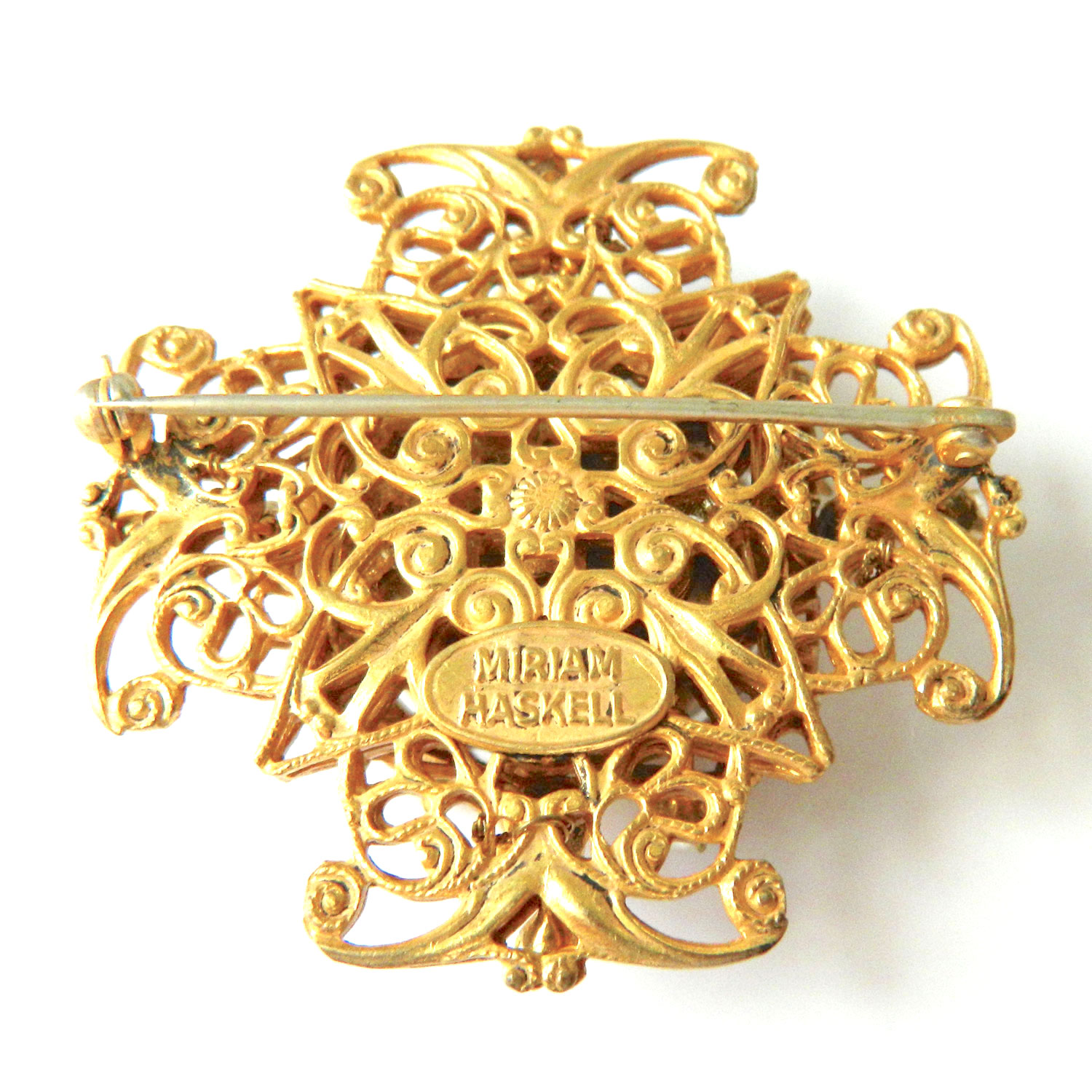 Miriam Haskell brooch