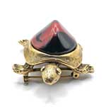 turtle brooch