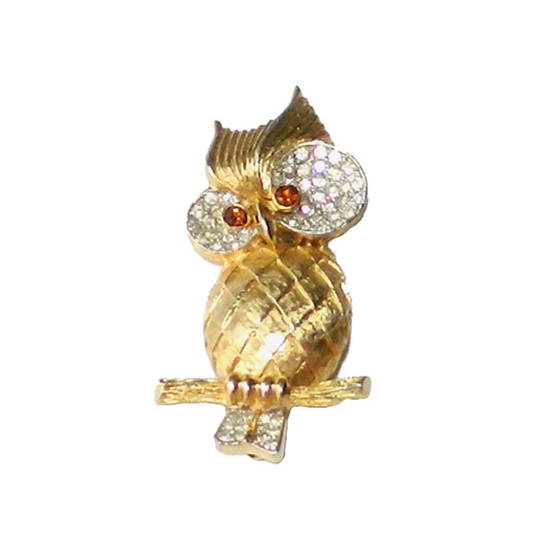 Panetta owl brooch