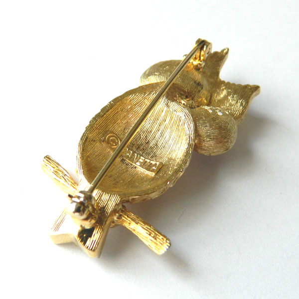 Panetta owl brooch