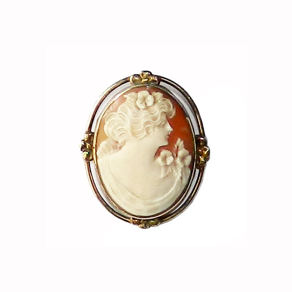 antique cameo brooch